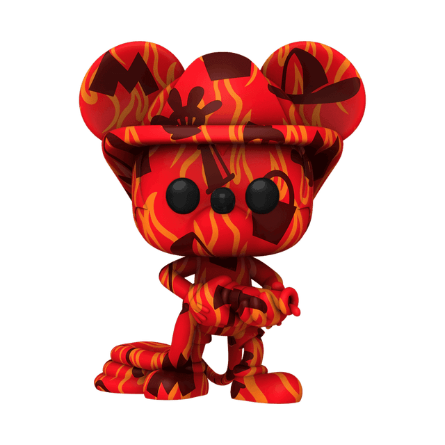 firefighter mickey special edition art series 19