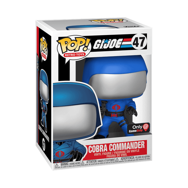 cobra commander only gamestop 47