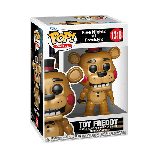 Toy Freddy #1318 Funko Pop from Five Nights at Freddy's