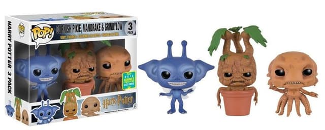 cornish pixie mandrake grindylow summer convention 3 pack