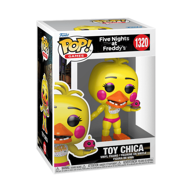 Toy Chica #1320 Funko Pop from Five Nights at Freddy's