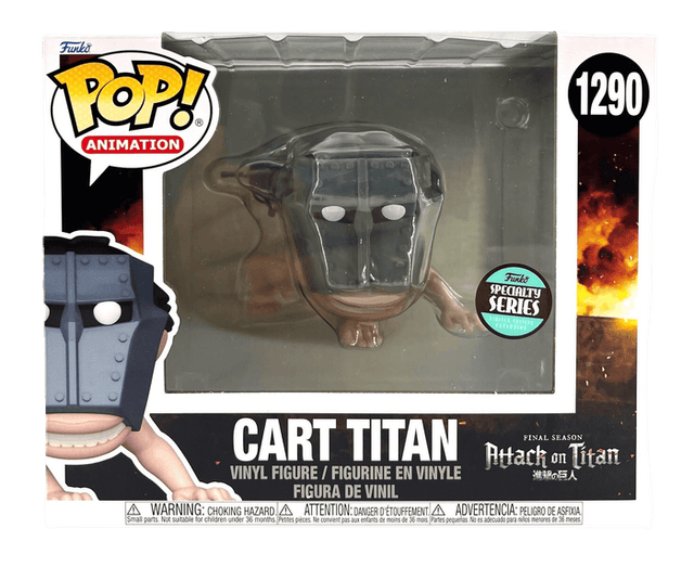 Cart Titan #1290 Funko Pop from Attack on Titan
