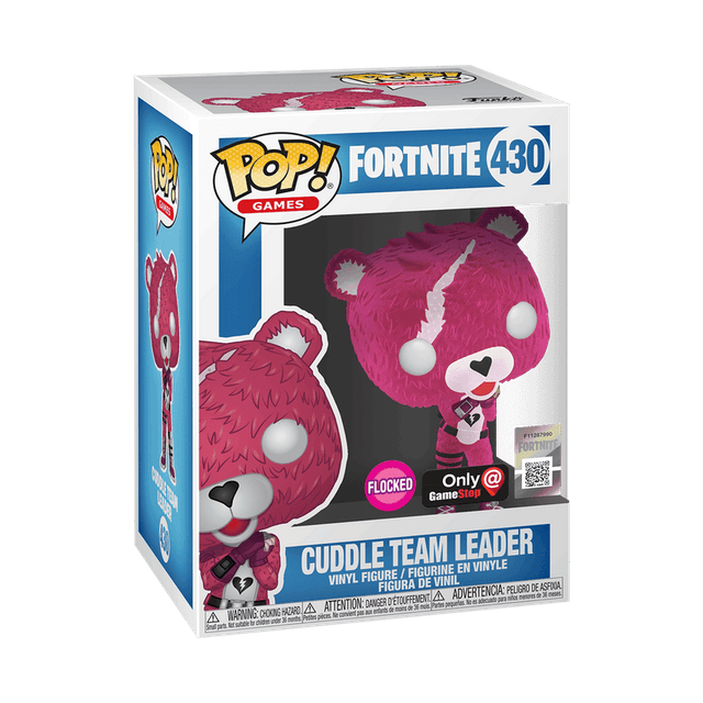 cuddle team leader only gamestop flocked pink background fortnite 430
