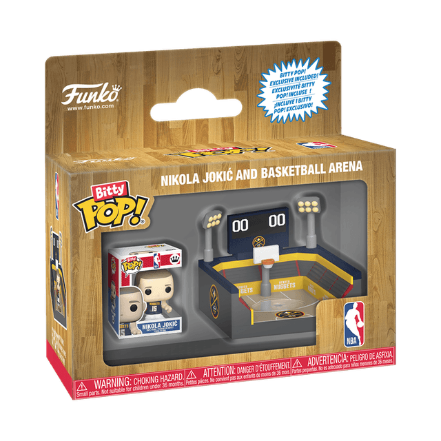 Nikola Jokić & Basketball Arena Funko Pop from NBA