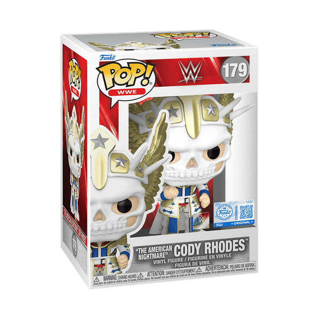 the american nightmare cody rhodes metallic original blue wwe 179