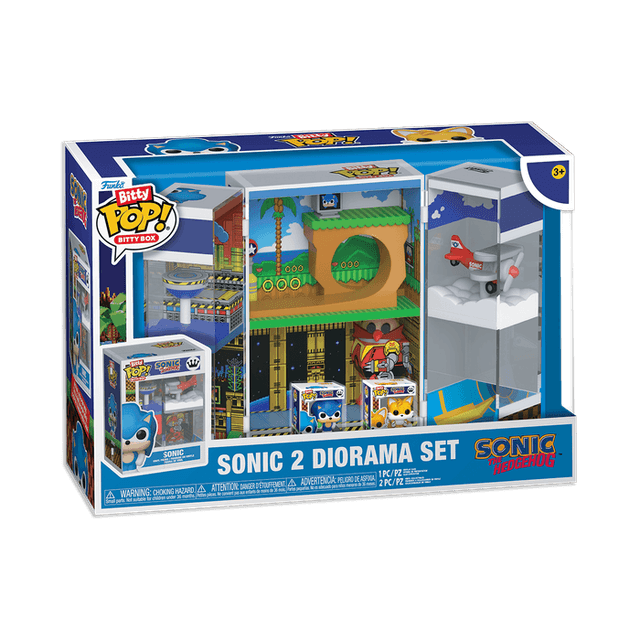 sonic 2 diorama set