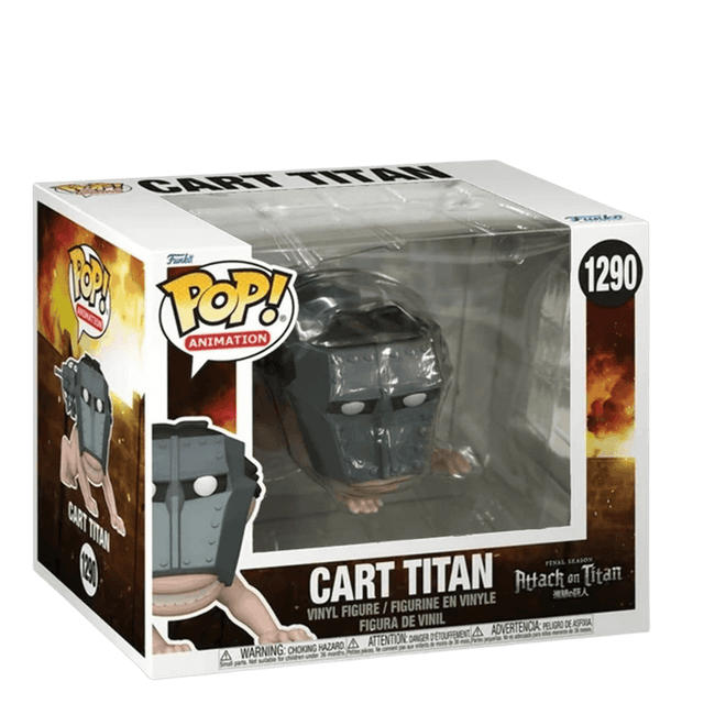 Cart Titan #1290 Funko Pop from Attack on Titan
