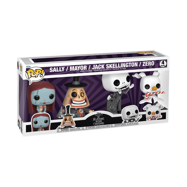 Sally / Mayor / Jack Skellington / Zero #4 PC/PZ Funko Pop from The Nightmare Before Christmas