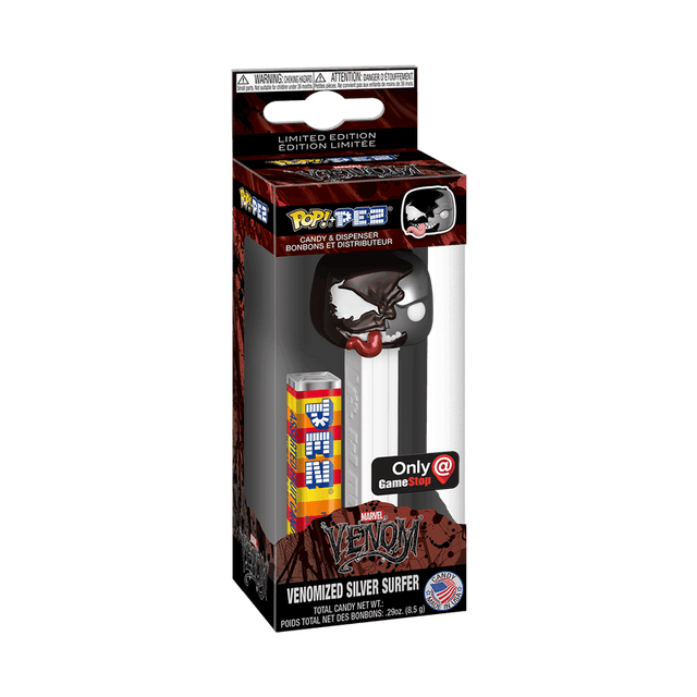 venomized silver surfer metallic only gamestop