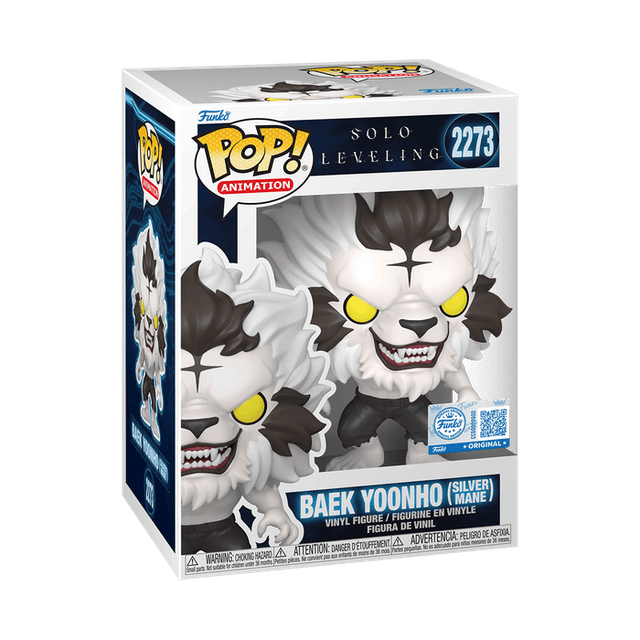 baek yoonho silver mane original blue 2273
