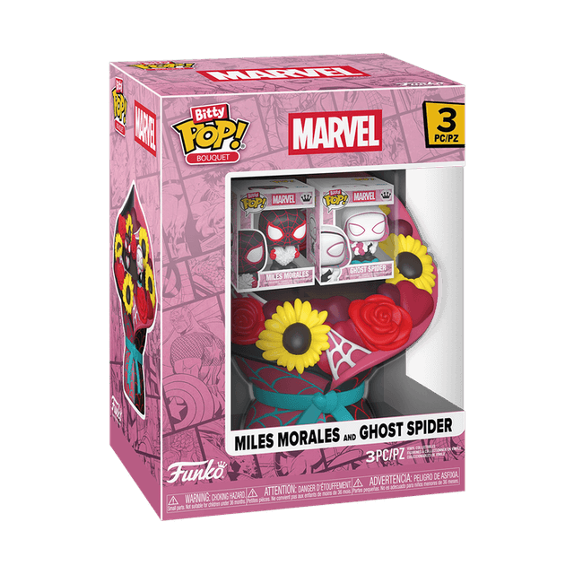 mile morales and ghost spider 3 pack