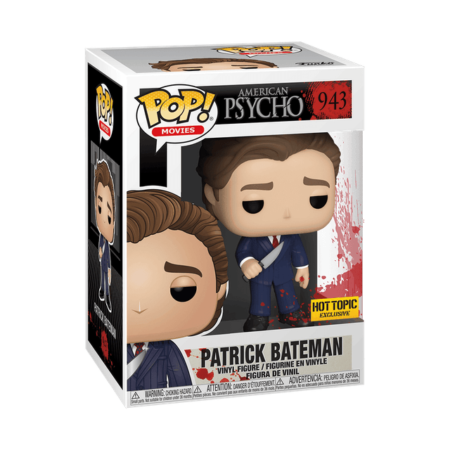 patrick bateman hot topic yellow background 943