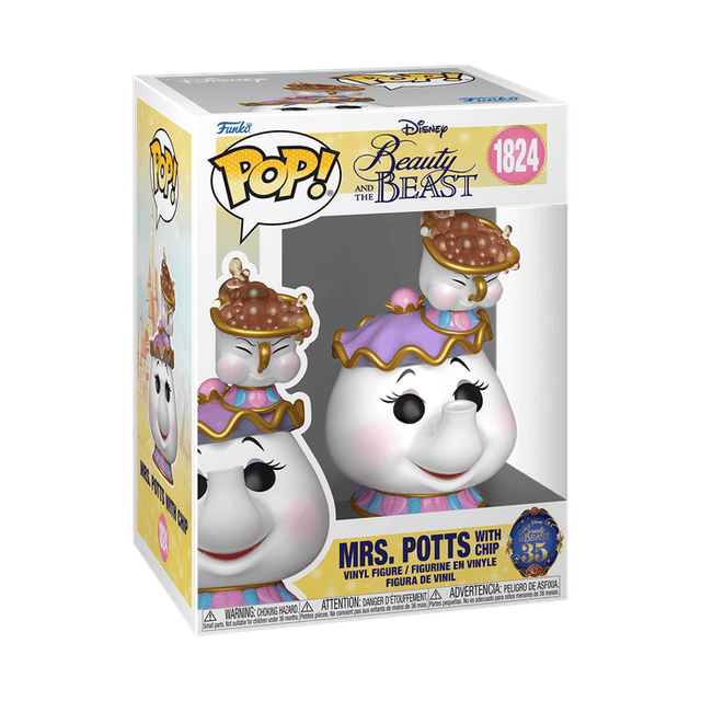 Mrs. Potts with Chip #1824 Funko Pop from Beauty and the Beast