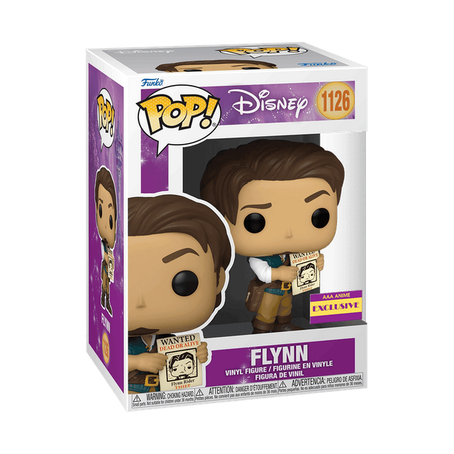 flynn aaa anime exclusive yellow purple background 1126