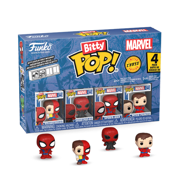 spider man 4 pack