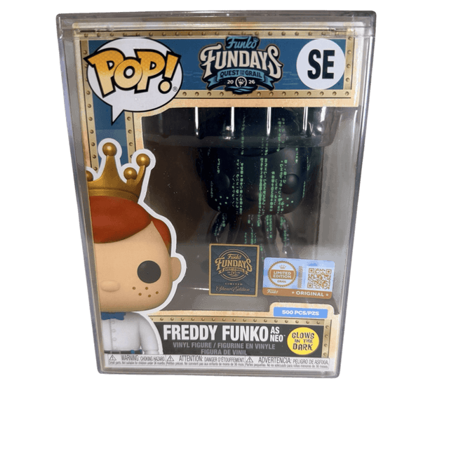 Freddy Funko as Neo #SE Funko Pop from Funko Fundays