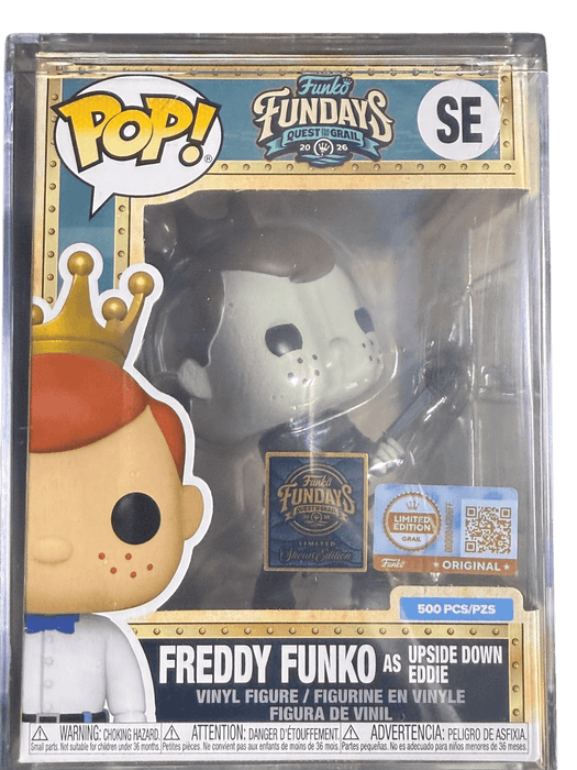 Freddy Funko as Upside Down Eddie #SE Funko Pop from Funko Fundays