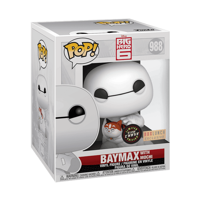baymax with mochi boxlunch exclusive glow chase 988