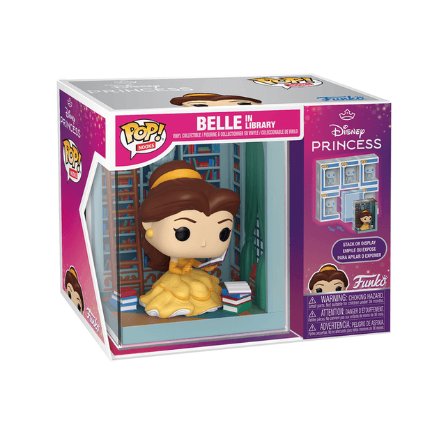 Belle in Library Funko Pop from Beauty and the Beast