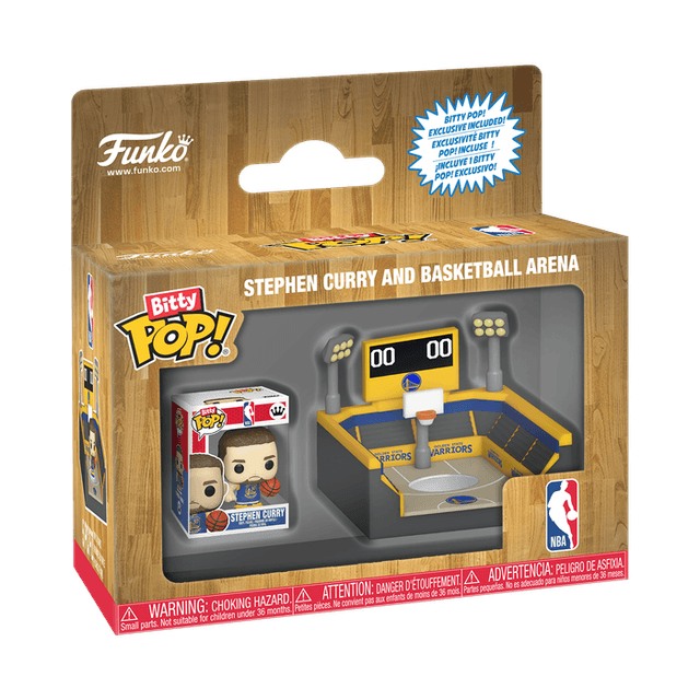 Stephen Curry & Basketball Arena Funko Pop from NBA