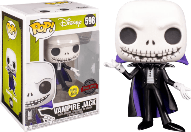 Vampire Jack #598 Funko Pop from Disney