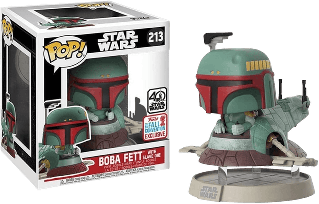 Boba Fett with Slave One #213 Funko Pop from Star Wars