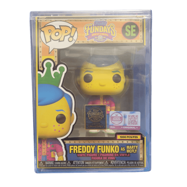 Freddy Funko as Marty McFly #SE Funko Pop from Funko Fundays