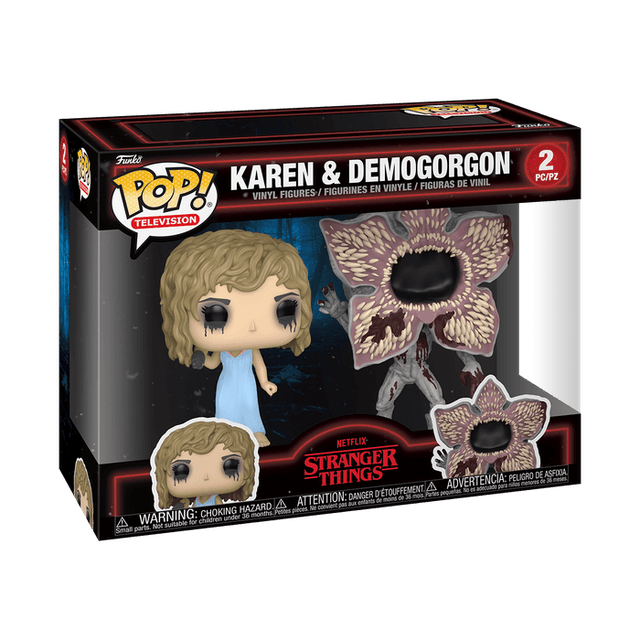 Karen & Demogorgon #2 PC/PZ Funko Pop from Stranger Things