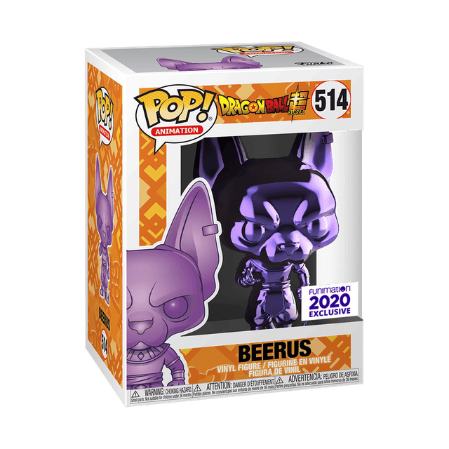 beerus purple chrome funimation 514
