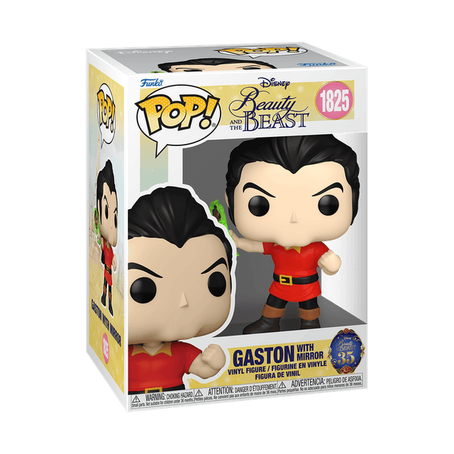 Gaston with Mirror #1825 Funko Pop from Beauty and the Beast