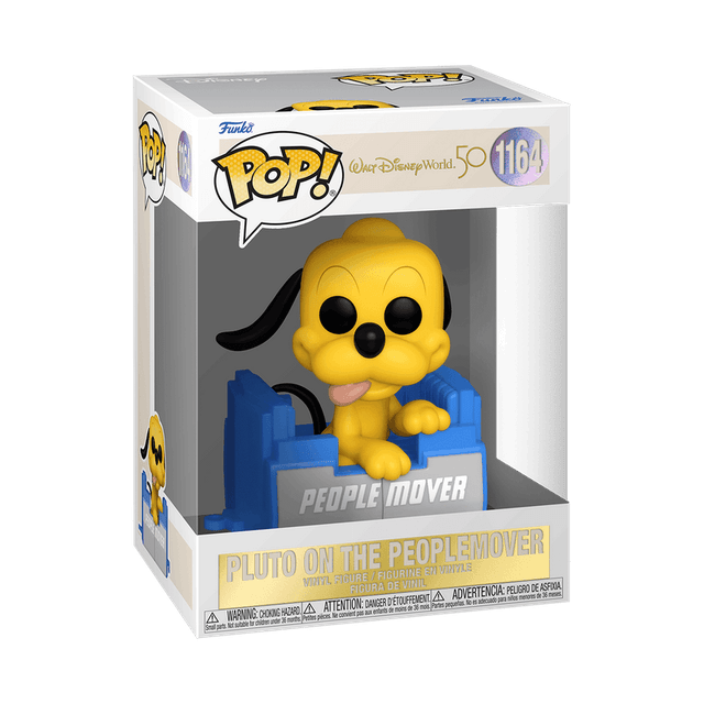 Pluto on the Peoplemover #1165 Funko Pop from Disney