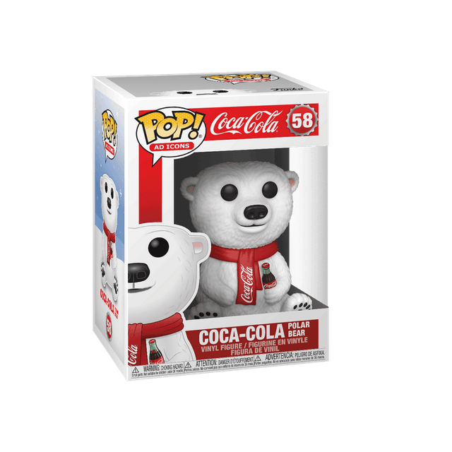 coca cola polar bear 58