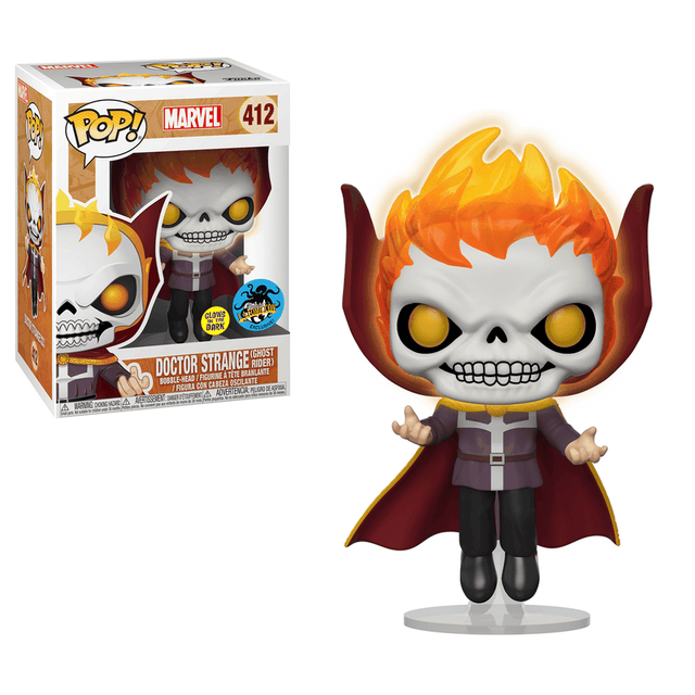 doctor strange ghost rider l a comic con glows in the dark 412