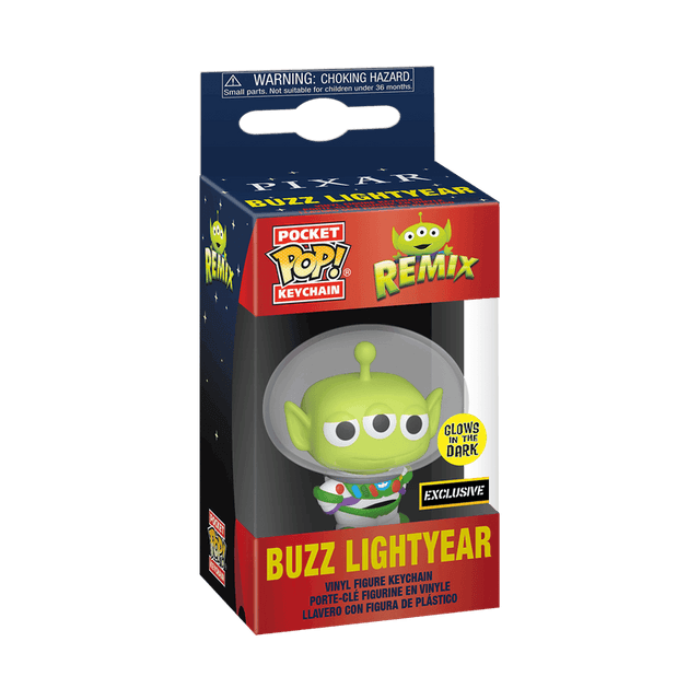 buzz lightyear alien remix exclusive yellow black glows in the dark