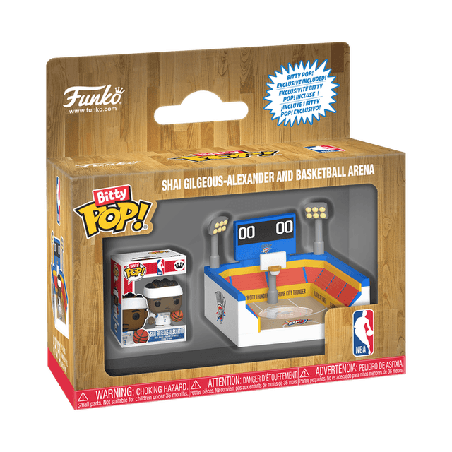 Shai Gilgeous-Alexander & Basketball Arena Funko Pop from NBA