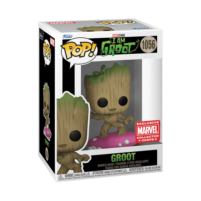 groot marvel collector corps red 1056
