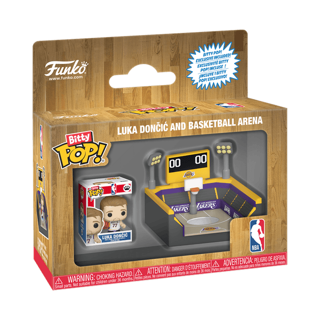 Luka Dončić & Basketball Arena Funko Pop from NBA