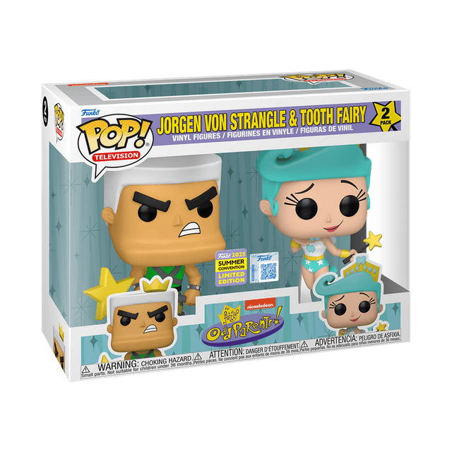 jorgen von strangle tooth fairy summer convention qr code 2 pack