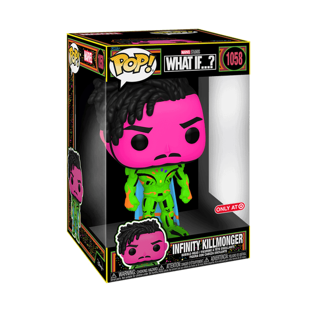 infinity killmonger blacklight only at 1058