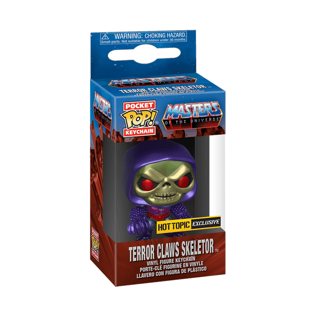 terror claw skeletor metallic hot topic