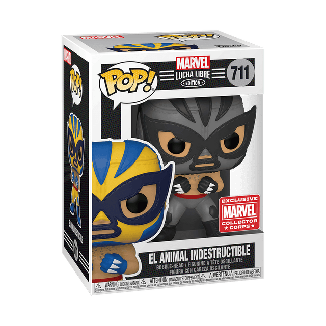 el animal indestructible marvel collector corps red 711