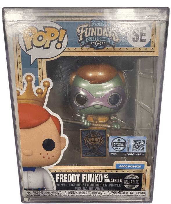 Freddy Funko as Donatello #SE Funko Pop from Funko Fundays