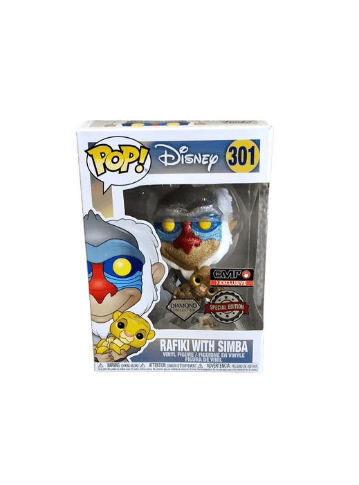 rafiki with simba special edition emp exclusive black background diamond 301