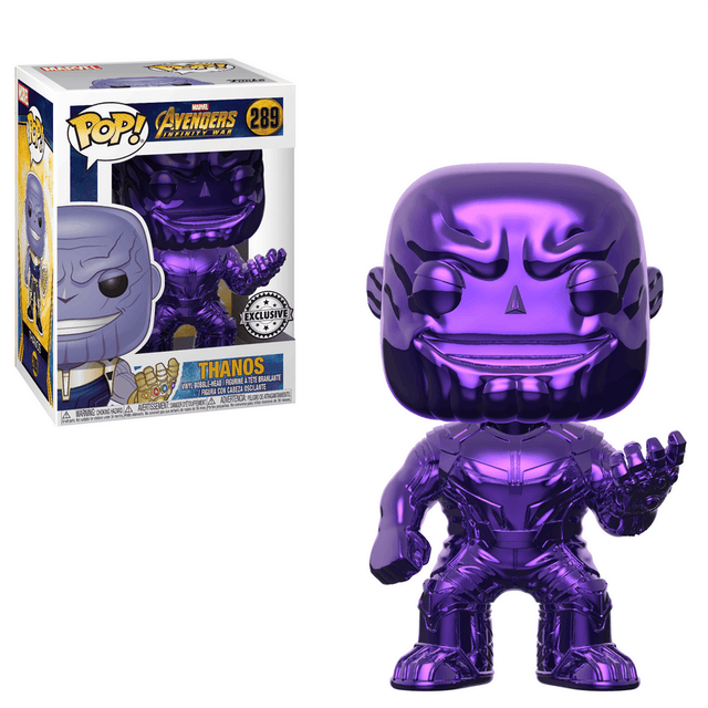 thanos purple chrome exclusive silver background 289