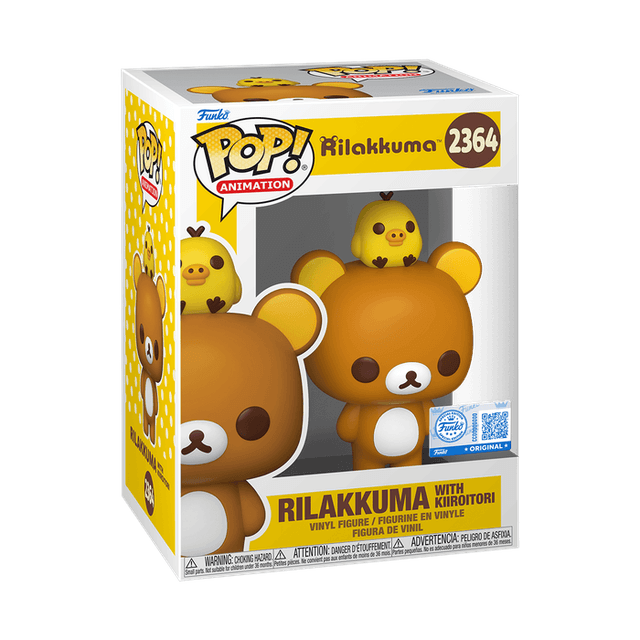 rilakkuma with kiiroitori original blue 2364