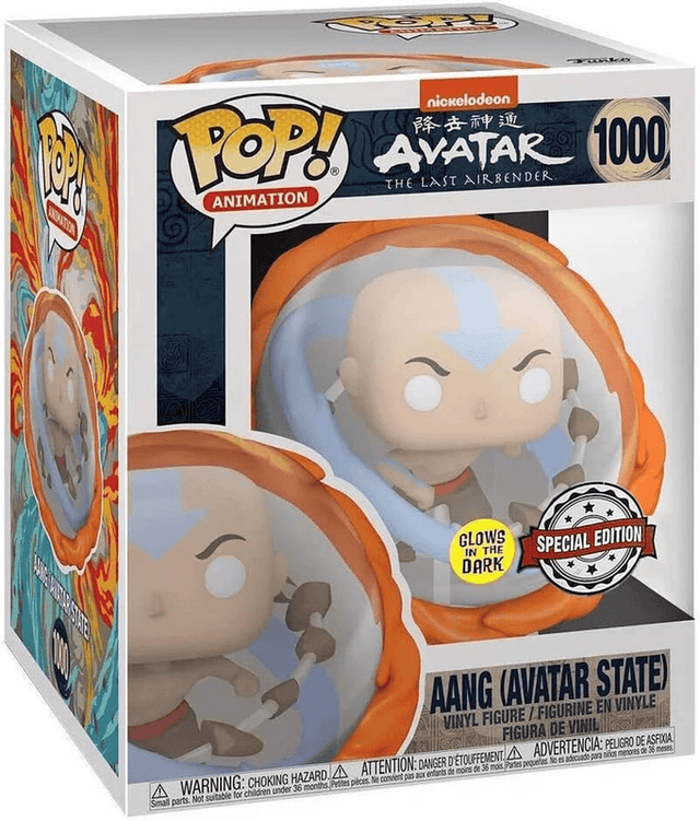 aang avatar state special edition glows in the dark 1000