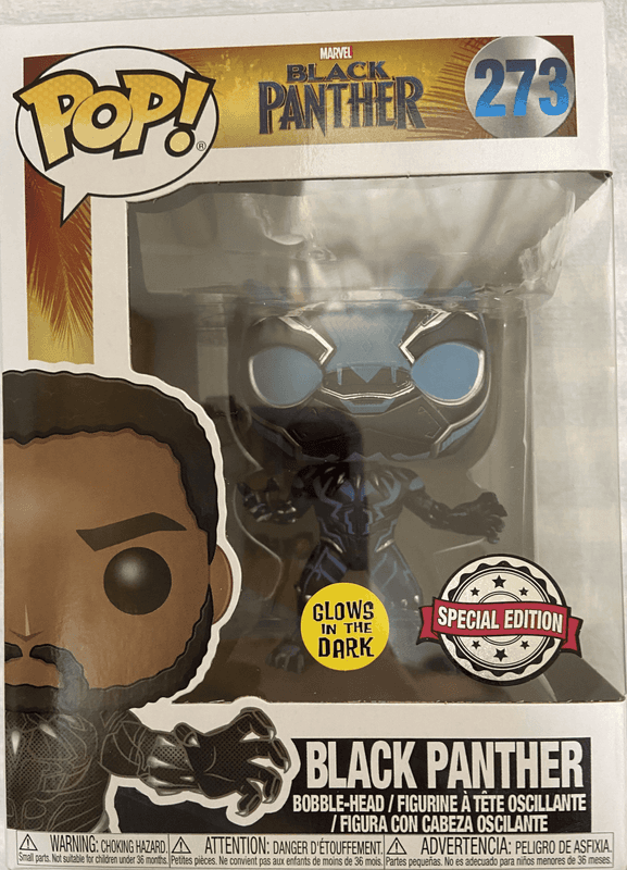 black panther special edition glows in the dark 273
