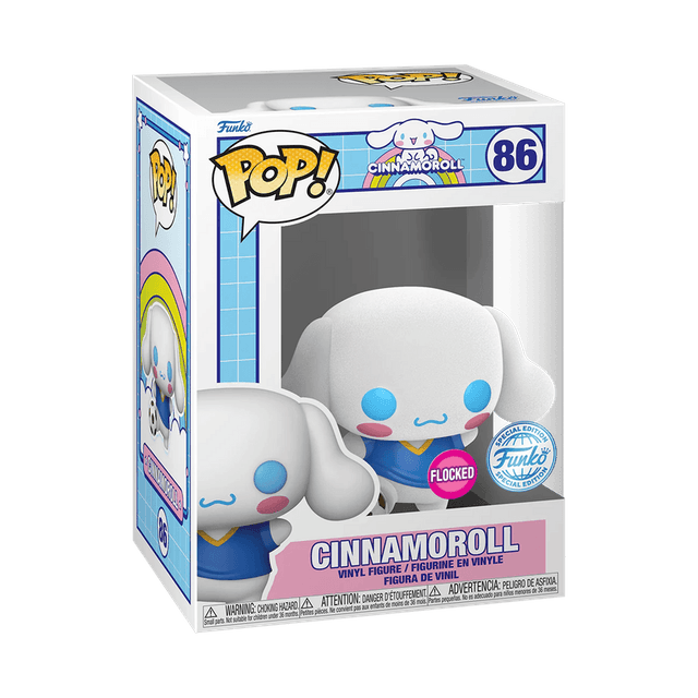 cinnamoroll special edition flocked pink background 86