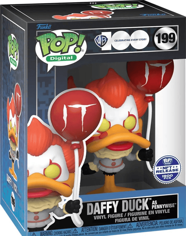 daffy duck as pennywise nft release 199