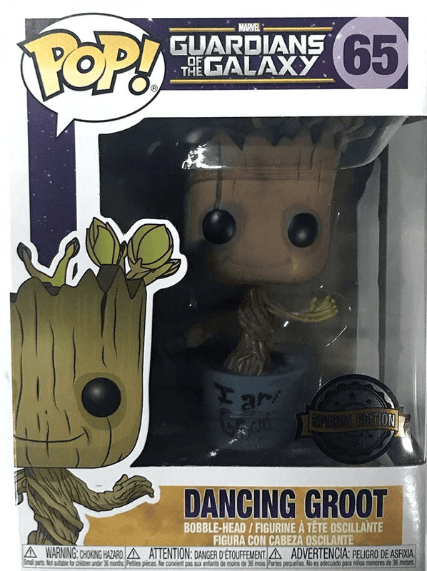 dancing groot blue special edition 65